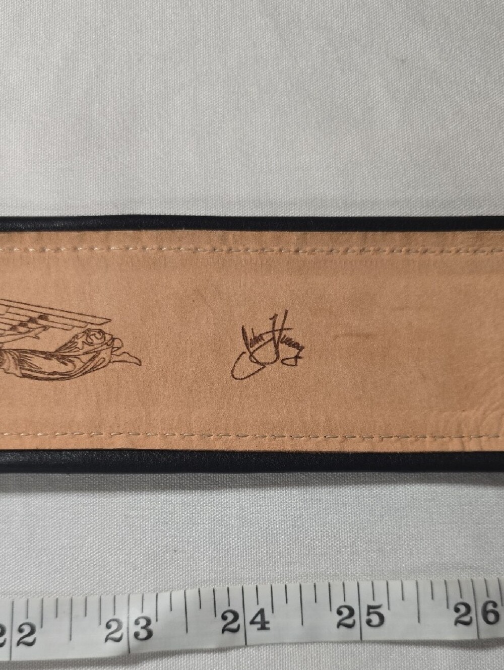 John Fluevog Silver Rose and Leaf Belt Buckle - Picture 3 of 11
